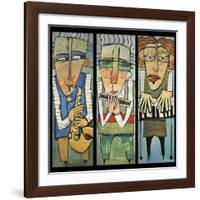 Jazz Trio-Tim Nyberg-Framed Giclee Print