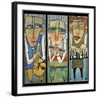 Jazz Trio-Tim Nyberg-Framed Giclee Print