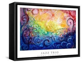 Jazz Trio-Cindy Thornton-Framed Stretched Canvas