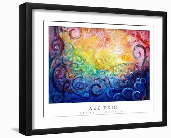 Jazz Trio-Cindy Thornton-Framed Art Print