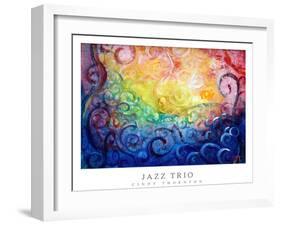 Jazz Trio-Cindy Thornton-Framed Art Print