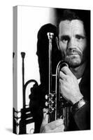 Jazz Trumpet Player Chet Baker (1929-1988) C. 1987-null-Stretched Canvas