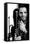 Jazz Trumpet Player Chet Baker (1929-1988) C. 1987-null-Framed Stretched Canvas