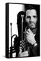 Jazz Trumpet Player Chet Baker (1929-1988) C. 1987-null-Framed Stretched Canvas