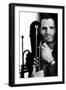 Jazz Trumpet Player Chet Baker (1929-1988) C. 1987-null-Framed Photo