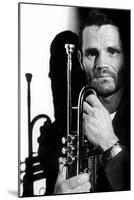 Jazz Trumpet Player Chet Baker (1929-1988) C. 1987-null-Mounted Photo
