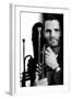 Jazz Trumpet Player Chet Baker (1929-1988) C. 1987-null-Framed Photo