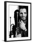 Jazz Trumpet Player Chet Baker (1929-1988) C. 1987-null-Framed Photo