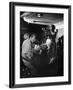 Jazz Trumpet Player Clora Bryant, Playing Trumpet with Dixieland Band in Hermosa Beach-Loomis Dean-Framed Premium Photographic Print
