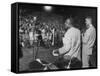 Jazz Trumpeter Louis Armstrong During a Performance-Gordon Parks-Framed Stretched Canvas