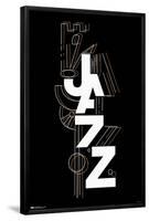 Jazz - Typography-Trends International-Framed Poster