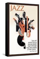 Jazz-null-Framed Stretched Canvas