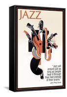 Jazz-null-Framed Stretched Canvas