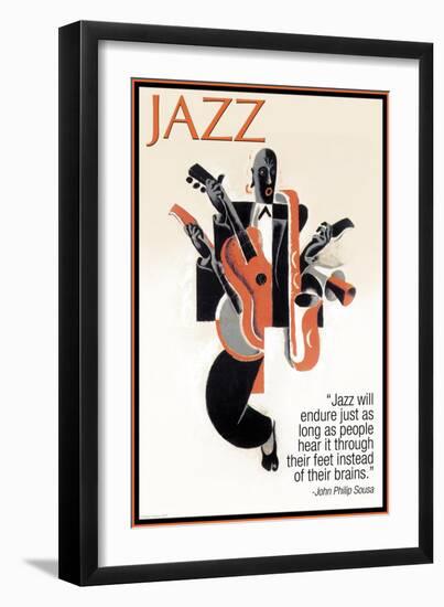 Jazz-null-Framed Art Print