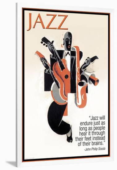 Jazz-null-Framed Art Print