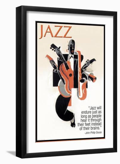 Jazz-null-Framed Art Print