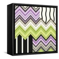 Jazzed 2-Janelle Kroner-Framed Stretched Canvas