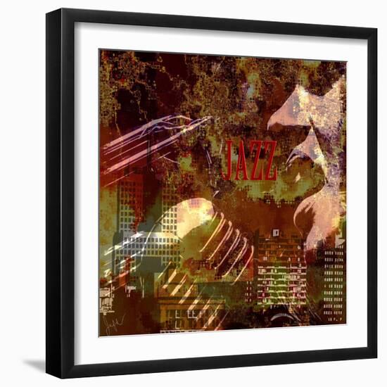 Jazzi II-Jean-François Dupuis-Framed Art Print