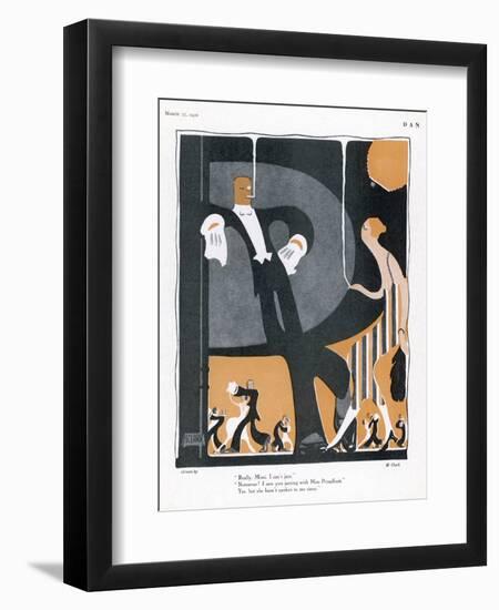 Jazzing in England-H. Clark-Framed Premium Photographic Print