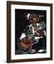 Jazzman Cool-Leonard Jones-Framed Art Print