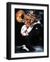 Jazzman Papa Joe-Leonard Jones-Framed Art Print