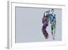 Jazzman Watercolor-NaxArt-Framed Art Print