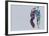 Jazzman Watercolor-NaxArt-Framed Art Print
