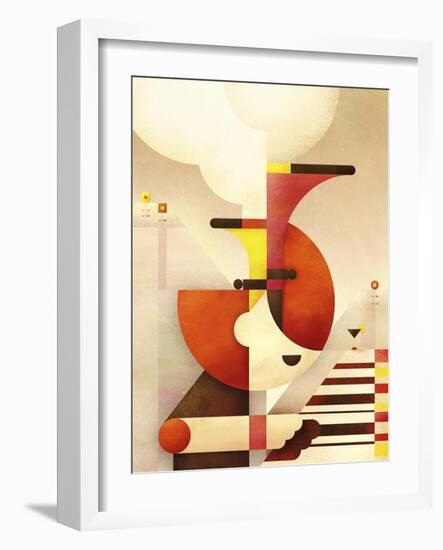 Jazzman-Antony Squizzato-Framed Giclee Print