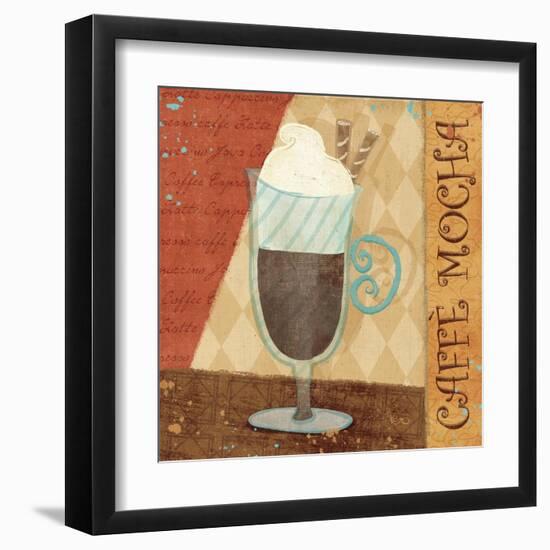 Jazzy Coffee II-Veronique Charron-Framed Art Print