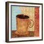 Jazzy Coffee IV-Veronique Charron-Framed Art Print