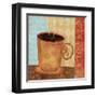 Jazzy Coffee IV-Veronique Charron-Framed Art Print