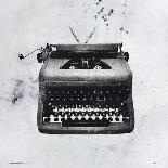 Black Typewriter-JB Hall-Giclee Print
