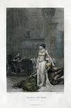 Cleopatra and Caesar (Anthony and Cleopatr), 19th Century-JC Armytage-Framed Giclee Print