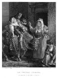 Cleopatra and Caesar (Anthony and Cleopatr), 19th Century-JC Armytage-Giclee Print