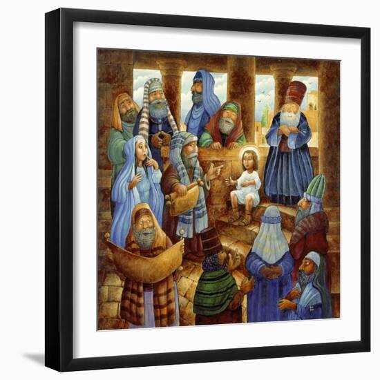 JC in Temple-Bill Bell-Framed Giclee Print