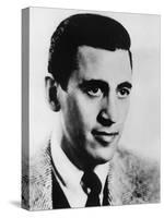 Jd Salinger (1919-1951) American Novelist Here C. 1950-null-Stretched Canvas