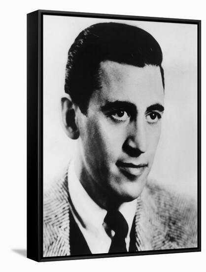 Jd Salinger (1919-1951) American Novelist Here C. 1950-null-Framed Stretched Canvas