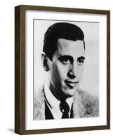 Jd Salinger (1919-1951) American Novelist Here C. 1950-null-Framed Photo