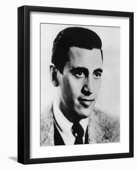 Jd Salinger (1919-1951) American Novelist Here C. 1950-null-Framed Photo