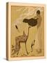 Je Chant Ma Chair & Ma Vie, Illustration from Les Chansons De Bilitis, by Pierre Louys, Pub. 1922 (-Georges Barbier-Stretched Canvas