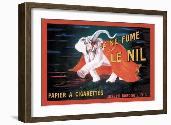 Je Ne Fume Que le Nil-null-Framed Art Print