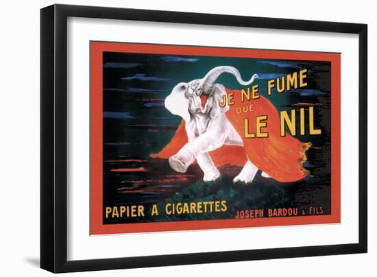 Je Ne Fume Que le Nil-null-Framed Art Print