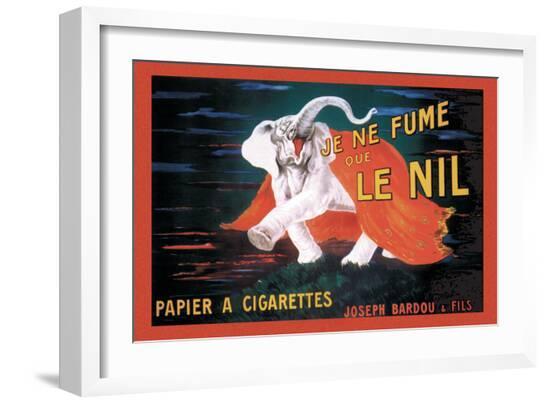 Je Ne Fume Que le Nil--Framed Art Print