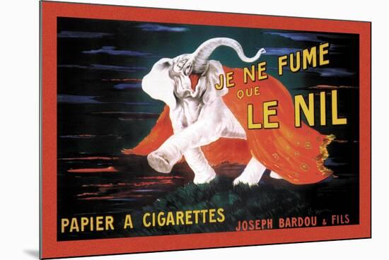 Je Ne Fume Que le Nil-null-Mounted Art Print