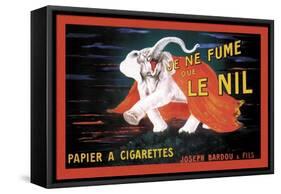 Je Ne Fume Que le Nil-null-Framed Stretched Canvas