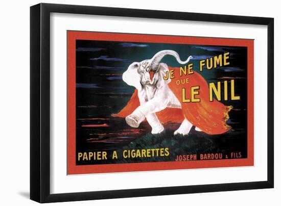 Je Ne Fume Que le Nil-null-Framed Art Print