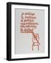 Je participe-null-Framed Giclee Print