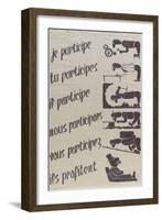 Je participe...-null-Framed Giclee Print