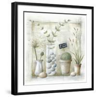 Je Suis au Jardin-Joelle Wolff-Framed Art Print