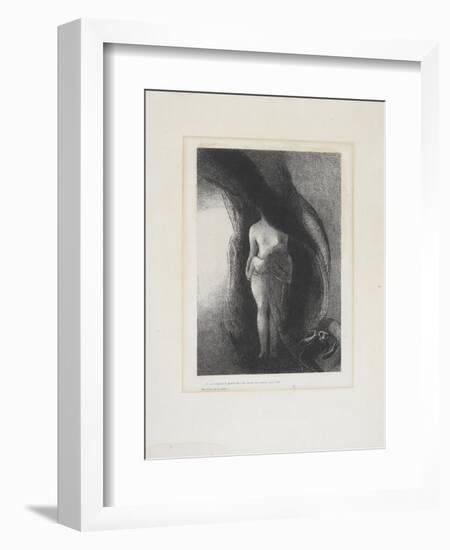 Je Suis Toujours La Grande Isis!, 1896-Odilon Redon-Framed Giclee Print